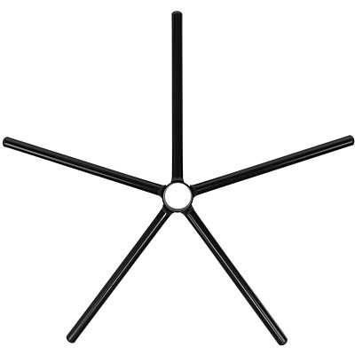 Крестовина для кресла VB_D 650мм металл черный, сборная CROSS/FINGAL