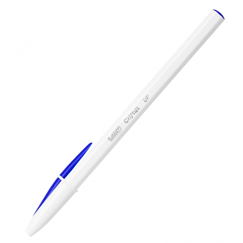 Ручка шариковая неавтоматическая масляная BIC Cristal синяя (толщина линии 0.35 мм)