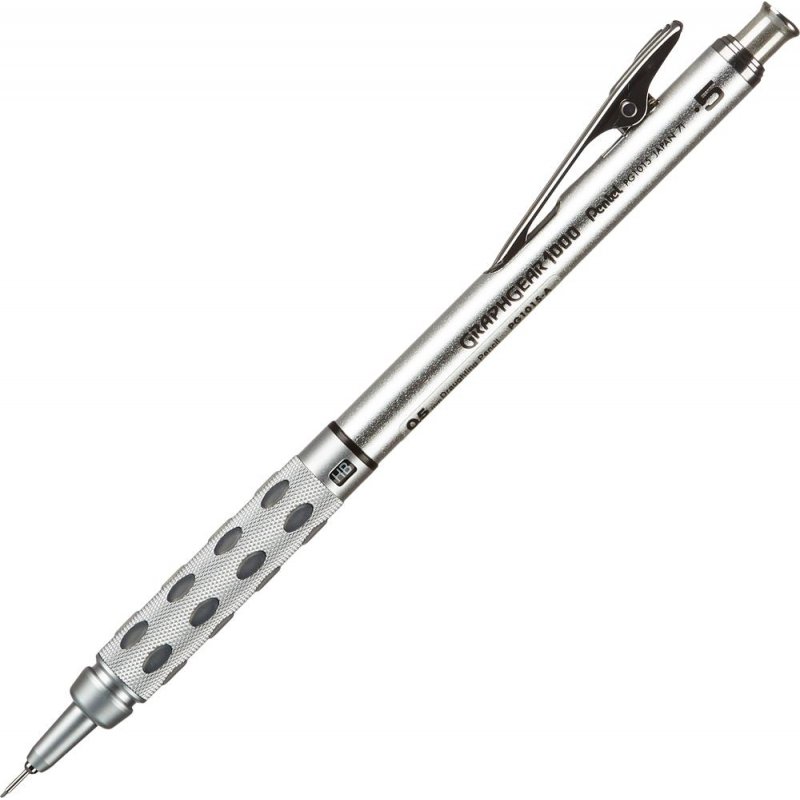 Карандаш механический Pentel PG1015 0.5 мм с ластиком