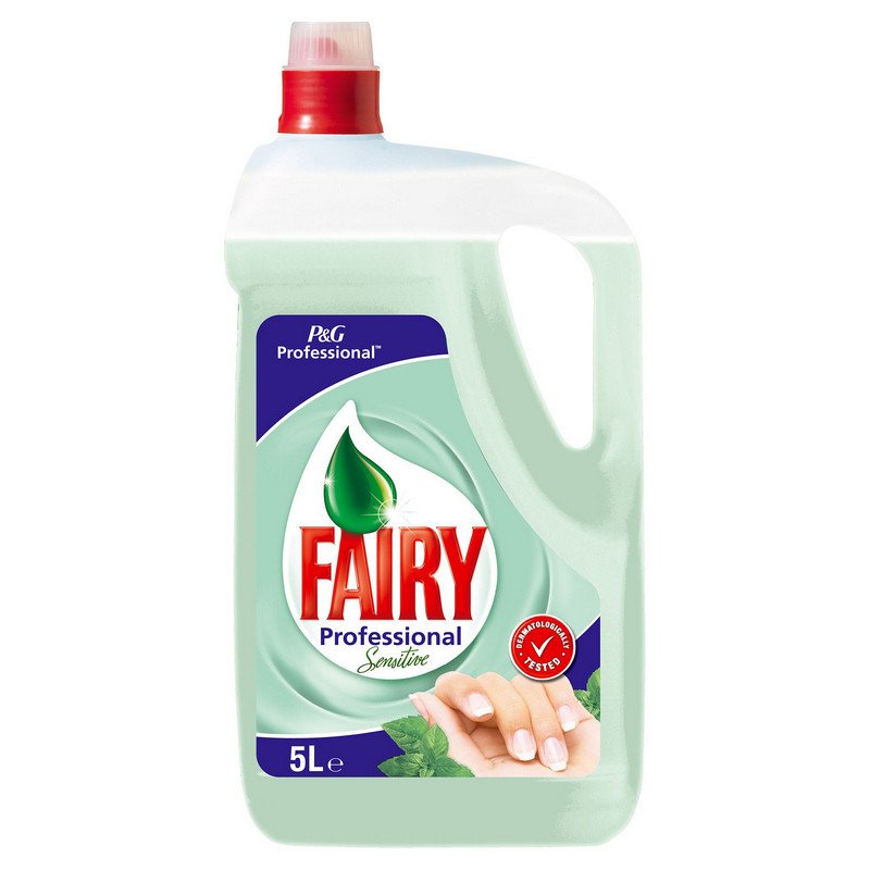 Средство для мытья посуды Fairy Professional Sensitive чайное дерево 5 л