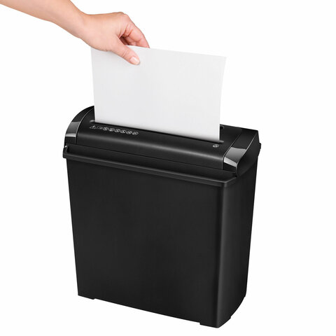 Уничтожитель (шредер) FELLOWES POWERSHRED P-25S, 1 уровень секретности, полоски 7 мм, 5 л., 11 л