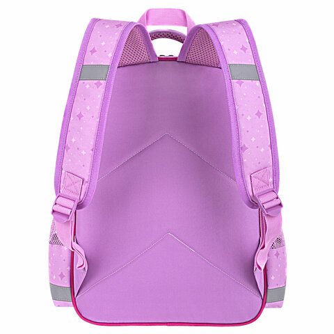 Рюкзак ПИФАГОР SCHOOL, 1 отделение, 3 кармана, «Fluffy akita», 38×28×14 см