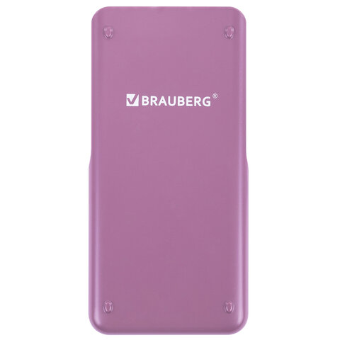 Калькулятор инженерный BRAUBERG SC-991ES-PLUS-PK (164×80 мм), 552 функции, 10+2 разряда, РОЗОВЫЙ
