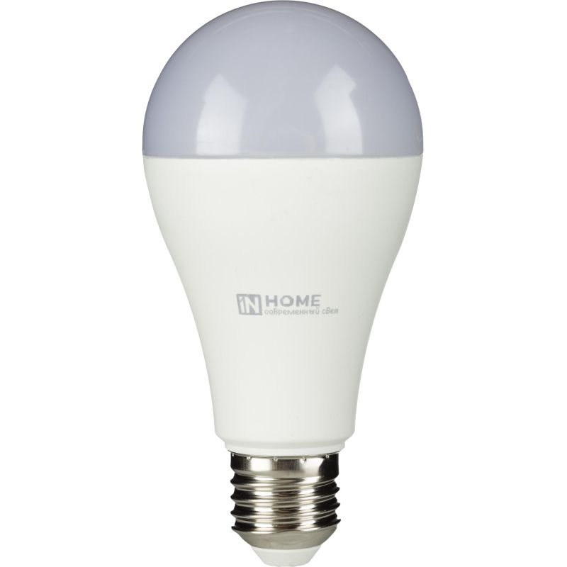 Лампа светодиодная LED-A65-VC 25Вт 230В Е27 3000К 2380 Лм IN HOME
