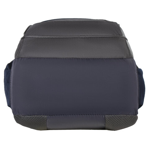 Рюкзак BRAUBERG «MainStream 2», 35 л, размер 45×32×19 см, ткань, серо-синий