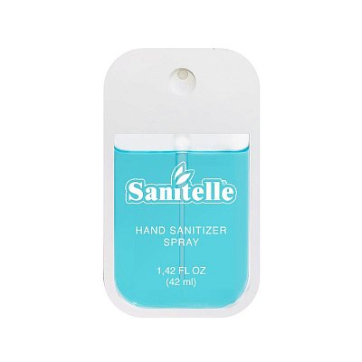 Спрей для рук антисептический Sanitelle с ароматом ягодный лед 42 мл