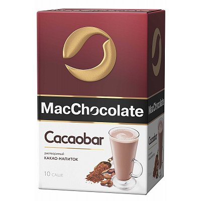 Какао Mac Chocolate Cacaobar порошок 200 г