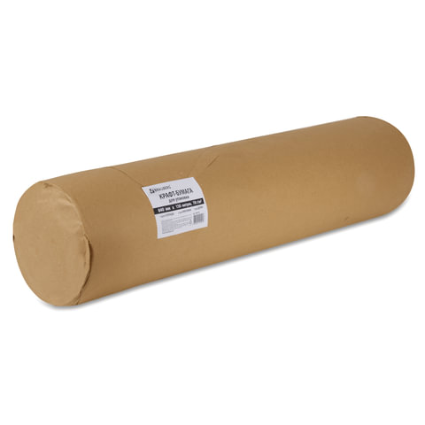 Крафт-бумага в рулоне, 840 мм х 150 м, плотность 78 г/м2, BRAUBERG