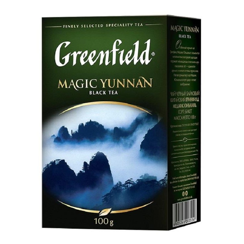 Чай Greenfield Magic Yunnan черный 100 г арт. 1150901 - купить в Москве ...