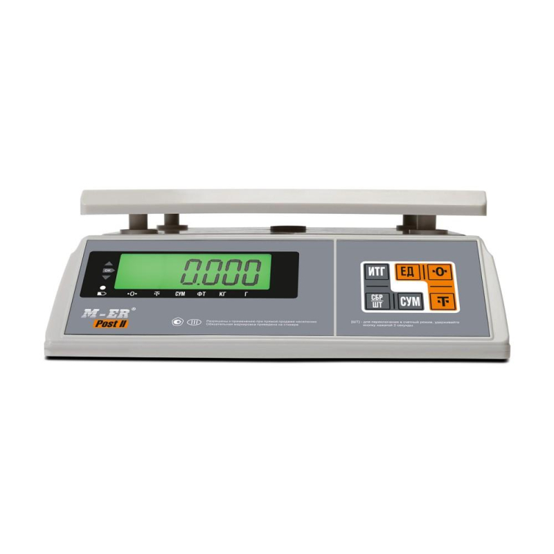Весы фасовочные настольные M-ER 326AFU-15.1 Post II LCD