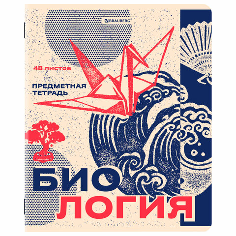 Тетради предметные, КОМПЛЕКТ 12 ПРЕДМЕТОВ, 48 л., TWIN лак, BRAUBERG «ASIA»