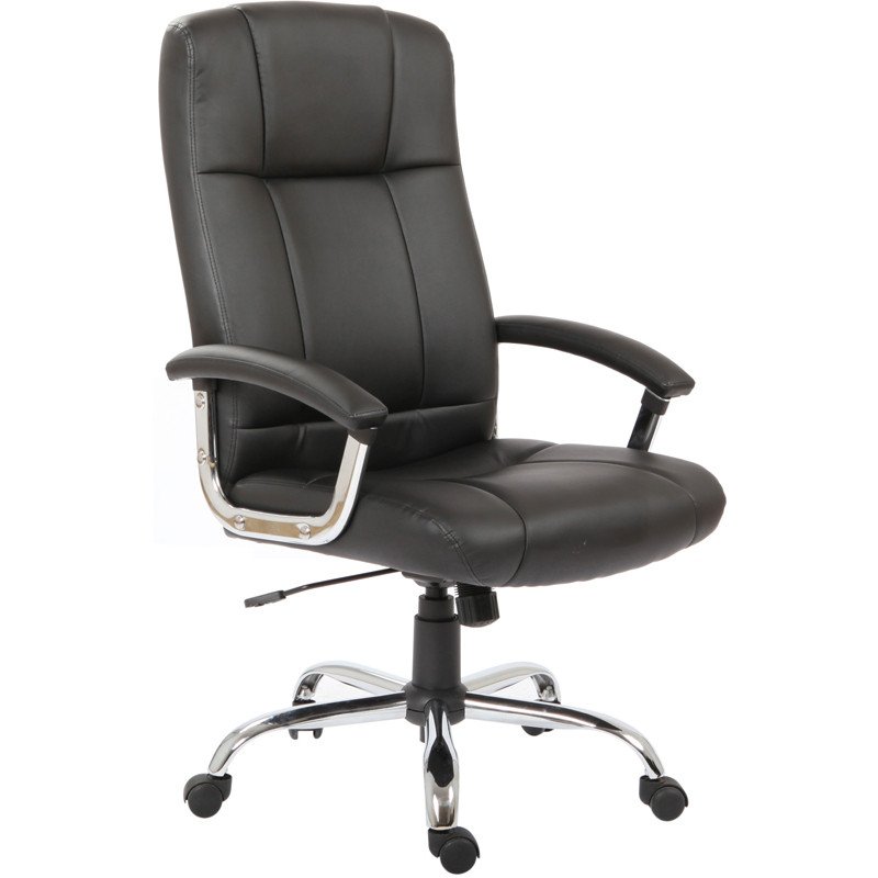 превью Кресло для руководителя Easy Chair 524 TPU черное (искусственная кожа/металл)
