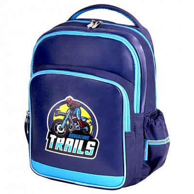 Рюкзак ЮНЛАНДИЯ MILD, 2 отделения, эрго-спинка, «Adventure trails», 36×28х18 см