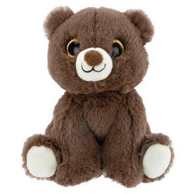 Игрушка мягкая «Мишка», 16 см, цвет коричневый, WOOZOO (ВУЗУ)