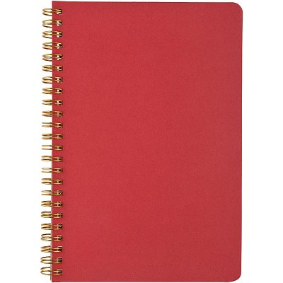 Бизнес-тетрадь А5 60л клет BrunoVisconti PRAGMATIC красн, греб 7-60-1255/05