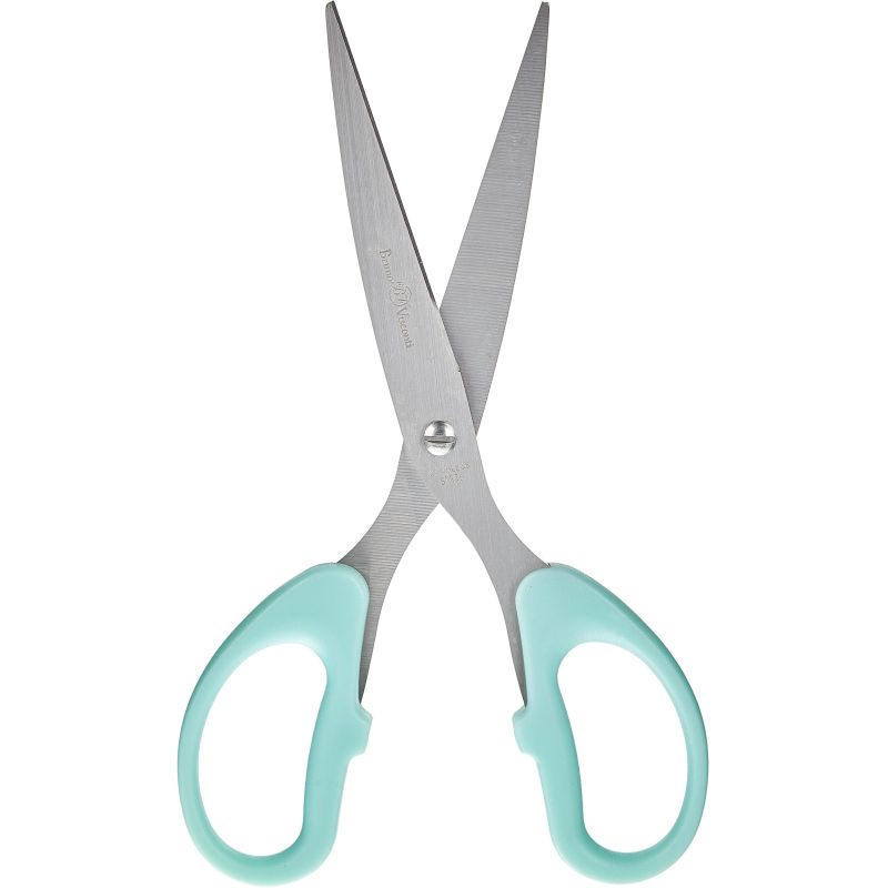 Ножницы Bruno Visconti SLIMCUT ZEFIR 190см, пласт. ручки, европ, голуб 60-0009