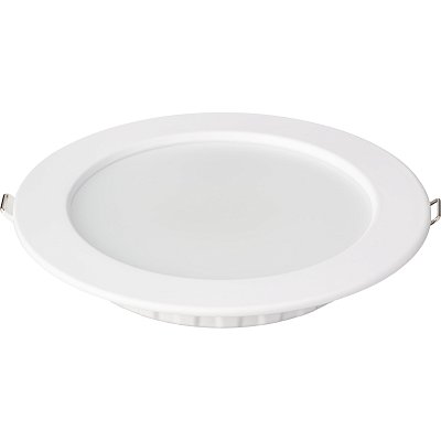 Светильник светодиодный встр кругл RLP-VC 9Вт 230В 6500К бел IP40 IN HOME