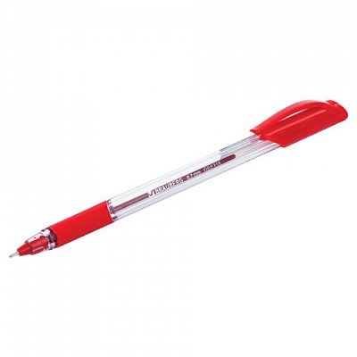 Ручка шариковая масляная BRAUBERG «Extra Glide GT», КРАСНАЯ, трехгранная, узел 0.7 мм, линия письма 0.35 мм