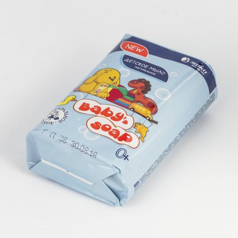 Мыло туалетное детское 90 г, BABY'S SOAP (Бейби соап), «Натуральное»