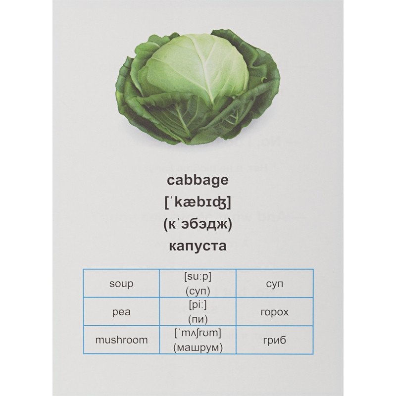 Карточки обучающие Английский язык. Мои первые слова и диалоги (60 карточек)