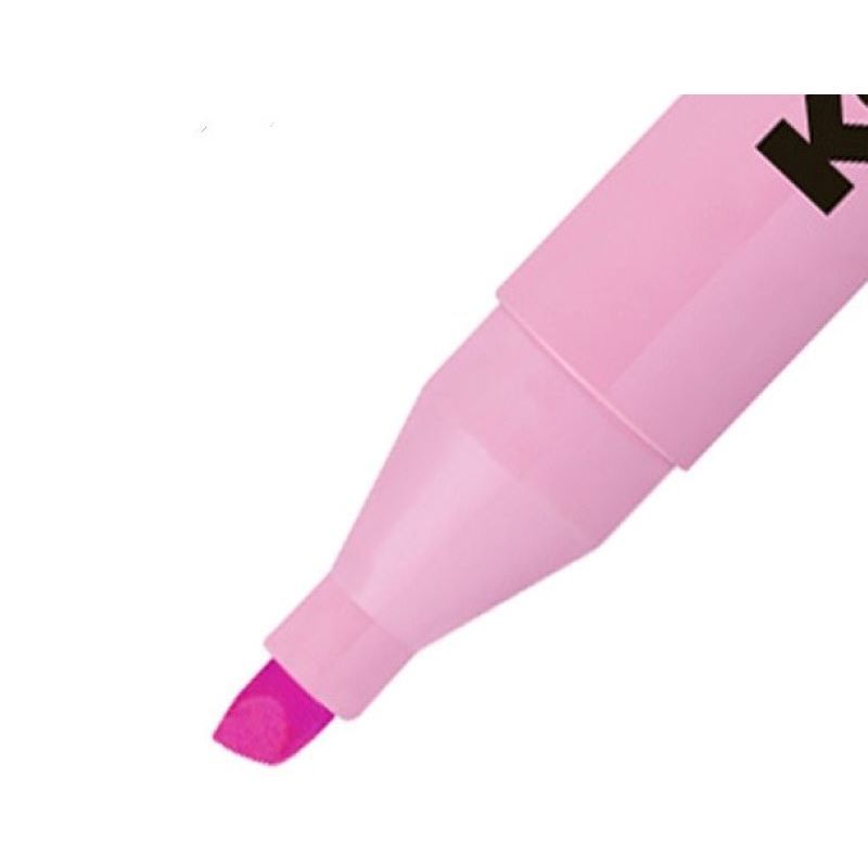Текстовыделитель Kores High Liner Plus Pastel розовый (толщина линии 0.5-5 мм)