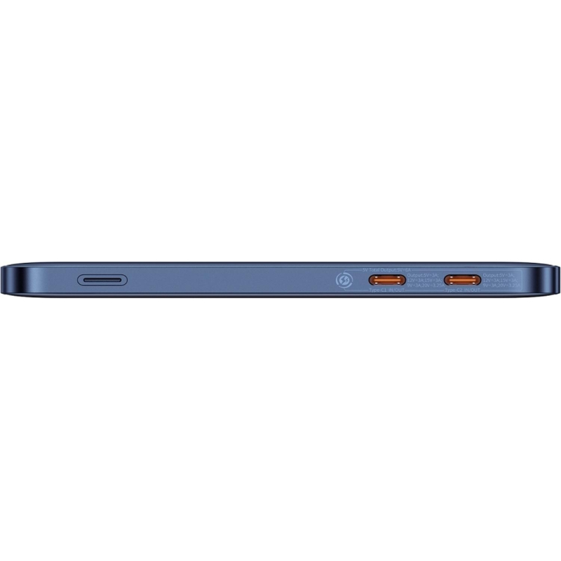 Внешний аккумулятор Baseus Blade2 DGT 12KmAh65W+каб BLBK BAS-P1006380132300