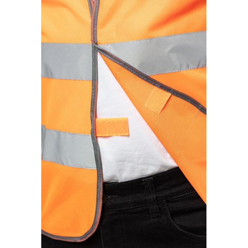 Спец.костюм Жилет сигнальный Тип1Е, цв.оранж.(р.L-XL/48-54)