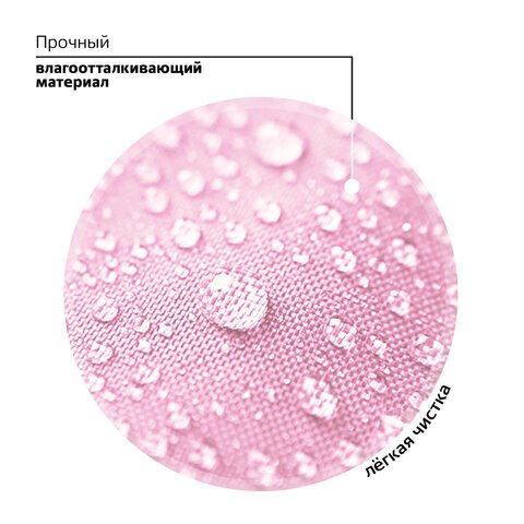 Рюкзак BRAUBERG STAR, 1 отделение, 5 карманов, «Capybara», розовый, 40×29x13 см