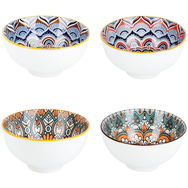 превью Набор салатников 4шт. Arabesque d=11см v=300мл (подарочная уп), 0860070