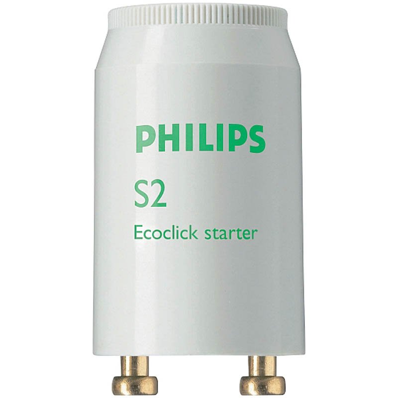 Стартер для люминесцентных ламп Philips S2 (25 штук в упаковке)