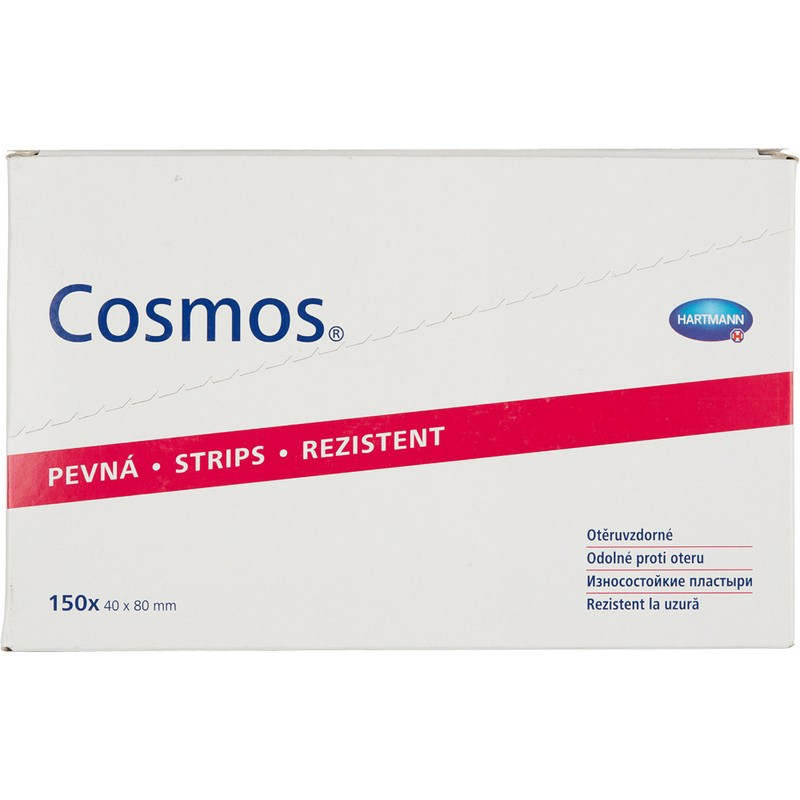 Набор лейкопластырей Пластырь-пластинки 8 х 4см, 3×50шт COSMOS