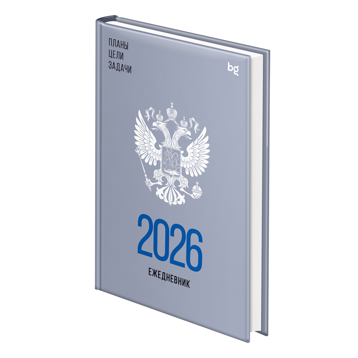 превью Ежедневник датированный 2026г., А5, 176л., 7БЦ BG «Орел», глянцевая ламинация
