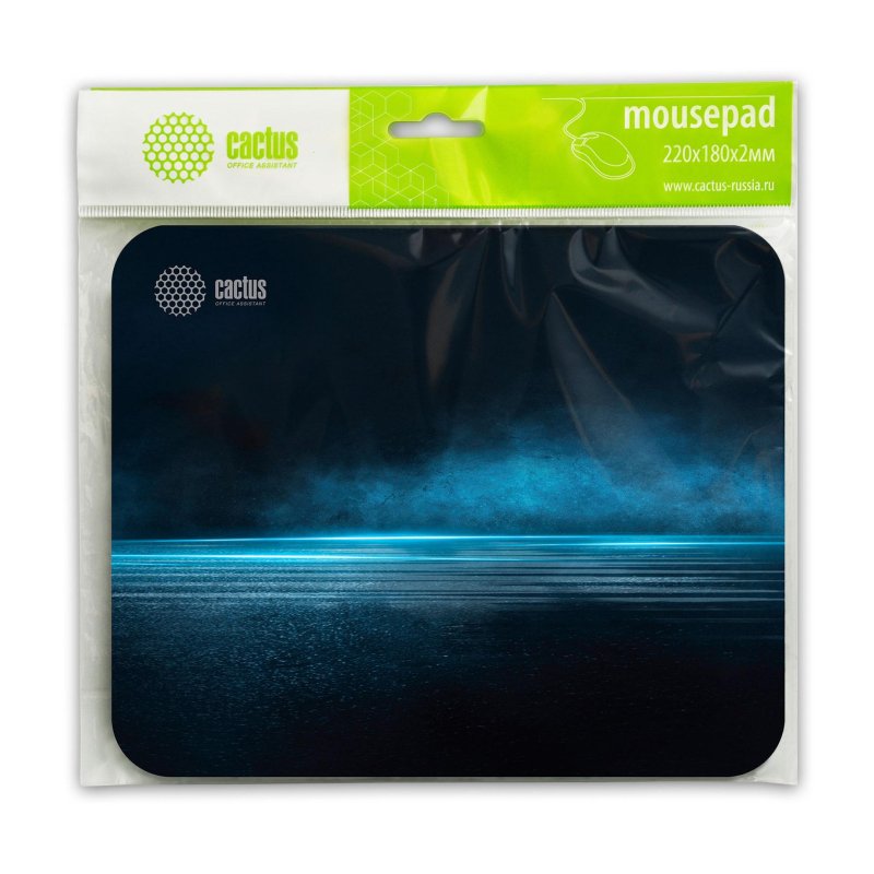 Коврик для мыши Cactus CS-MP-P03XS Dark Sea Мини черный 220×180x2мм