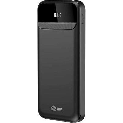 Внешний аккумулятор Cactus CS-PBFSCA-10000 10000mAh 4.5A 2xUSB-A/USB-C черн