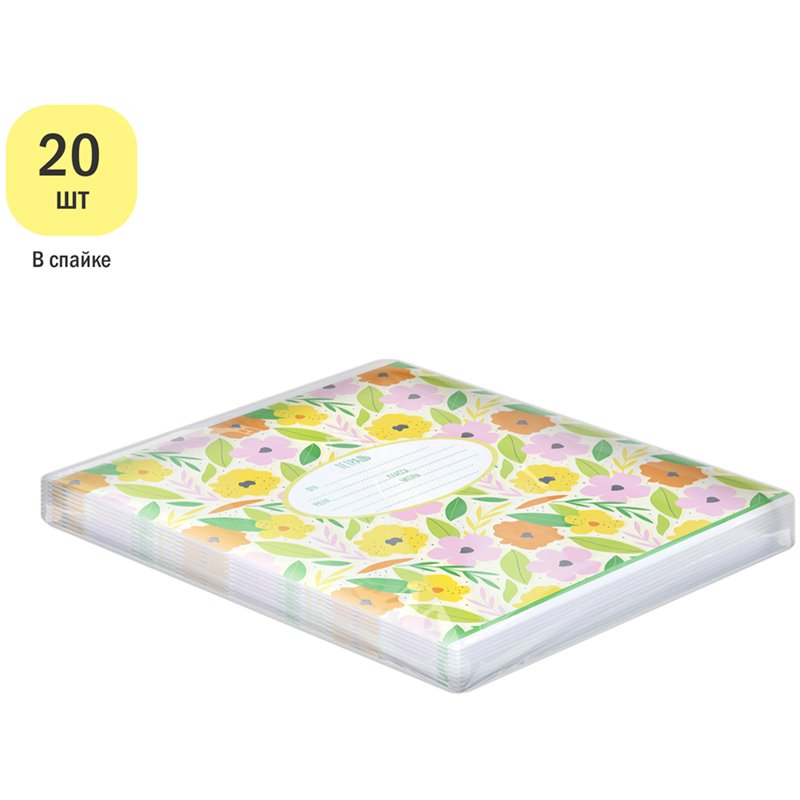 Тетрадь 12л., косая линия ArtSpace «Узоры. Sweet pattern», эконом