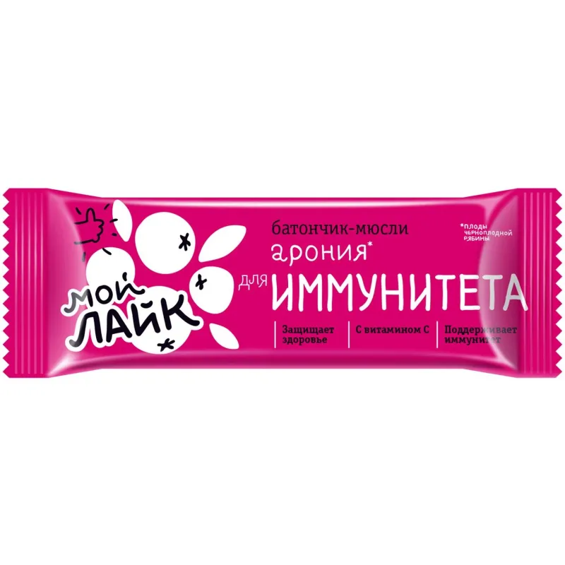 превью Батончик мюсли Леовит Арония (30 батончиков по 25 г)