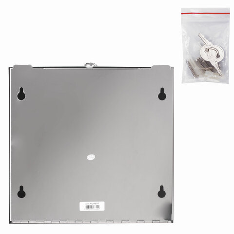 Диспенсер для полотенец LAIMA PROFESSIONAL INOX, (H3), V(ZZ), нержавеющая сталь, зеркальный, 605697
