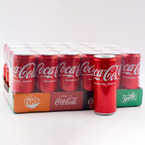 Напиток газированный COCA-COLA Original 0.33 л, жестяная банка