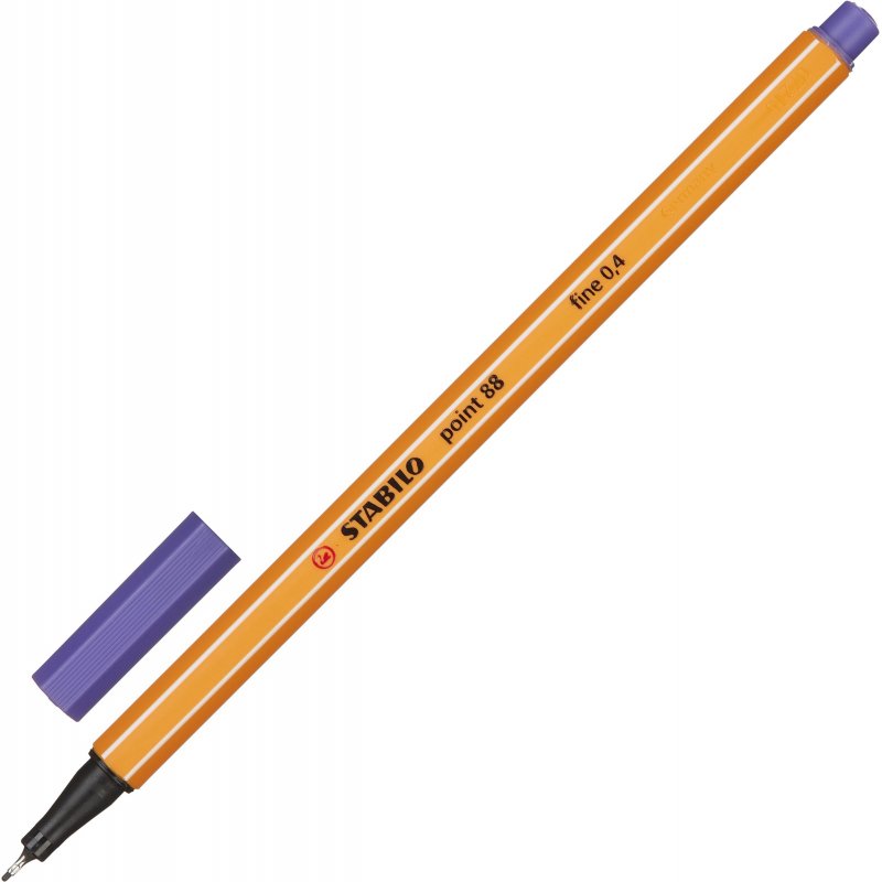 Линер STABILO Point 88/6 0,4мм набор 6цв.