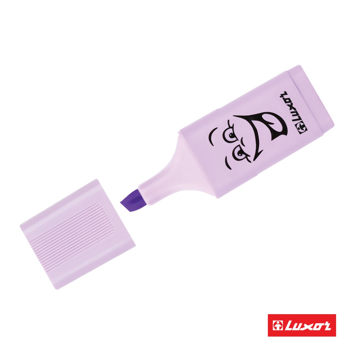 Текстовыделители Luxor «Eyeliter Pastel» пастельный фиолетовый, 1-4.5мм