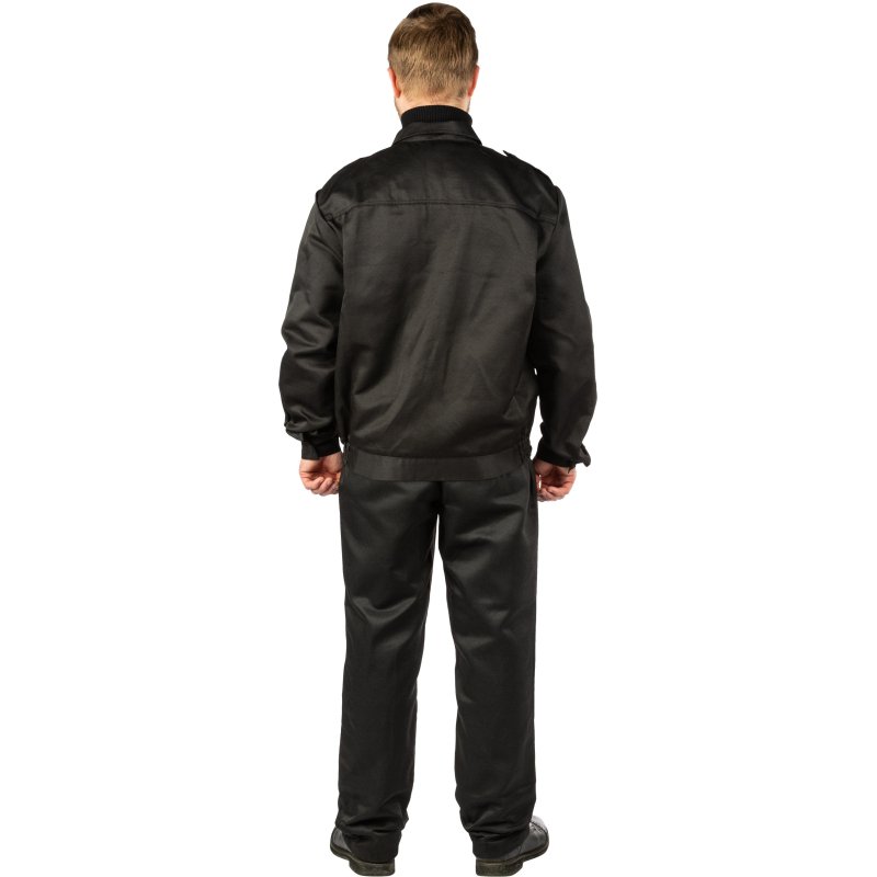 Костюм охранника К-м Альфа черн. (р.52-54)/170-176