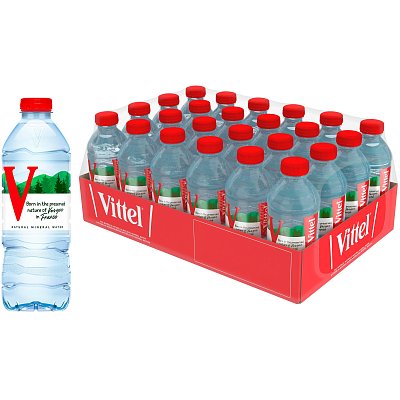 Вода минеральная Vittel негаз. ПЭТ 0.5л