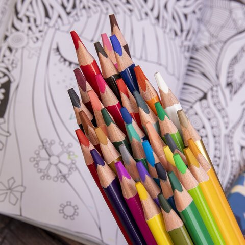 Карандаши цветные акварельные BRAUBERG PREMIUM AQUARELLE36 цветовгрифель мягкий 4 мм181674