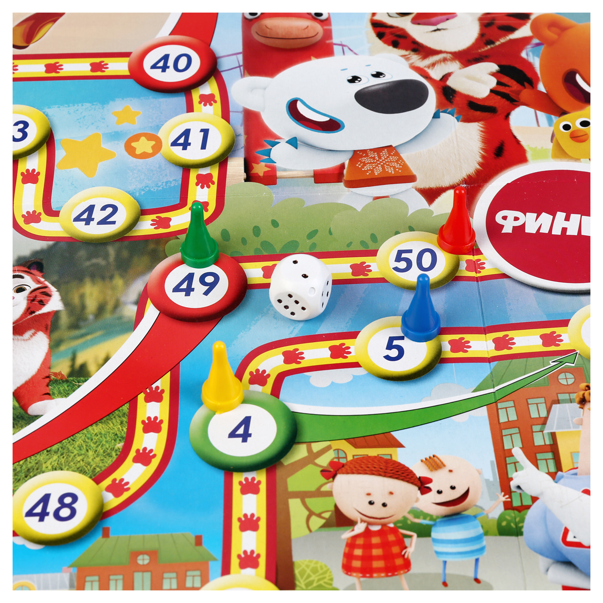 Игра настольная Умные игры «Ходилка. Мульт», картонная коробка