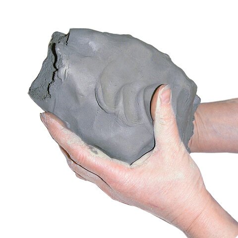 Глина для лепки ОСТРОВ СОКРОВИЩ, голубая, 1 кг, порошковая