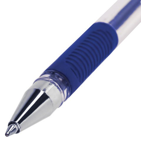 Ручка шариковая с грипом BRAUBERG «X-Writer», СИНЯЯ, узел 0.7 мм, линия письма 0.35 мм