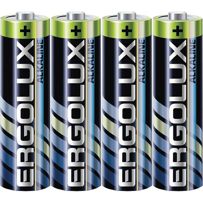 превью Батарейка Ergolux Alkaline SR4 LR6 (LR6 SR4, 1.5В) 4шт/уп