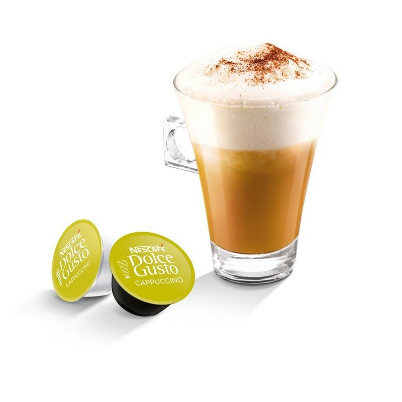 Капсулы для кофемашин Dolce Gusto Cappuccino (16 штук в упаковке)