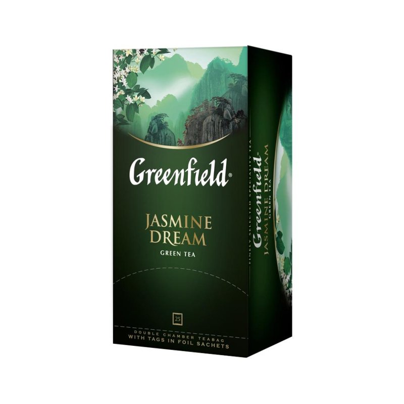 Чай зеленый Greenfield Jasmin Dream (25 пакетиков в упаковке)