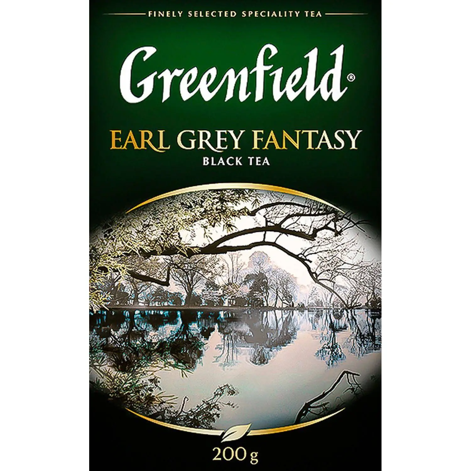 превью Чай листовой чёрный Greenfield Earl Grey Fantasy 200 г (бергамот)